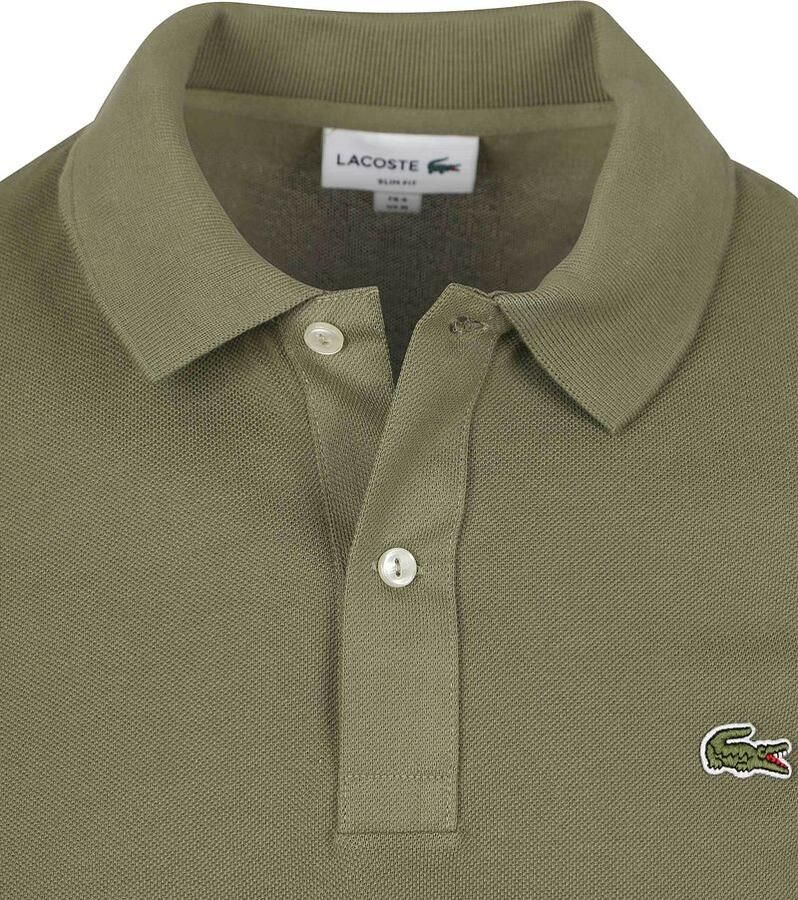 LACOSTE Heren Polo's & T-shirts 1hp3 Mens S s Polo 12 Groen - Foto 6