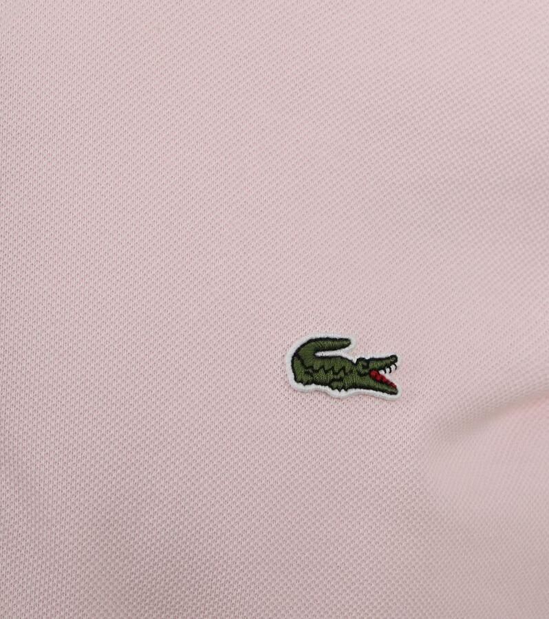 LACOSTE Heren Polo's & T-shirts Original L 12.12 Poloshirt Slim Fit Lichtroze - Foto 8