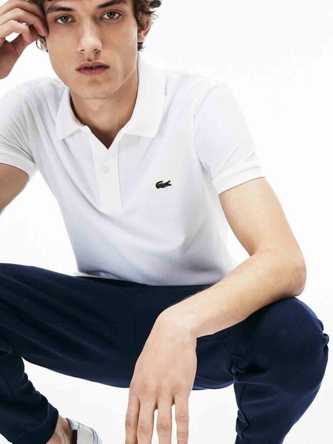 Lacoste Poloshirt met harmonieus gekleurde -krokodil op borsthoogte (1-delig) - Foto 14