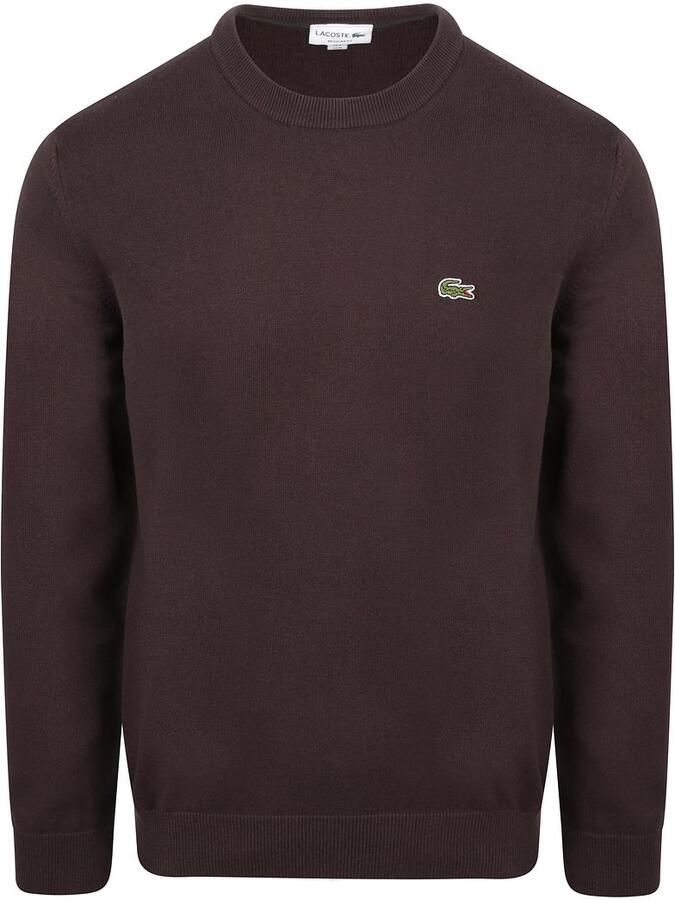 Lacoste Regular fit gebreide pullover van katoenmix