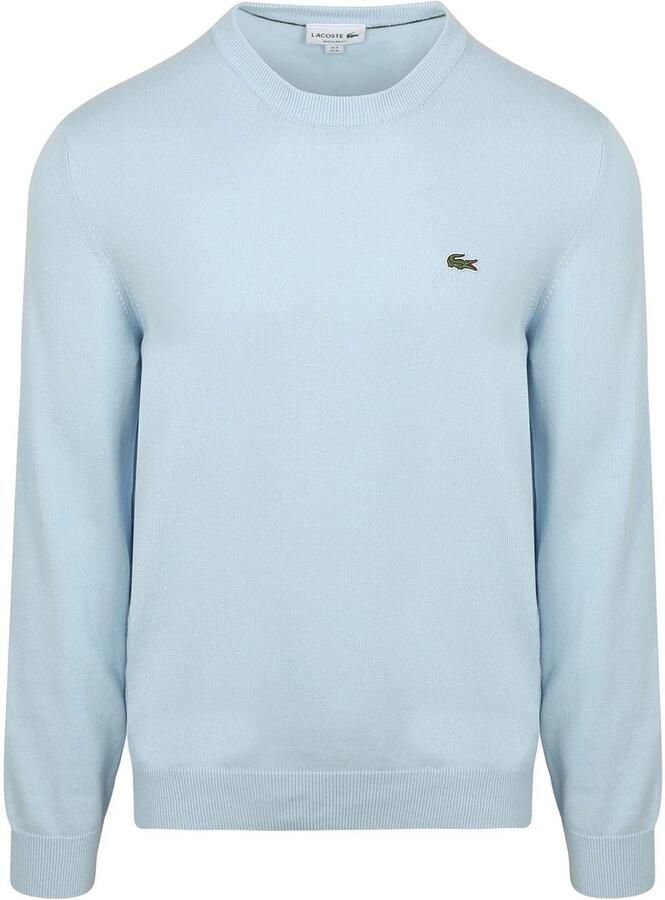 Lacoste Regular fit gebreide pullover van katoenmix - Foto 3