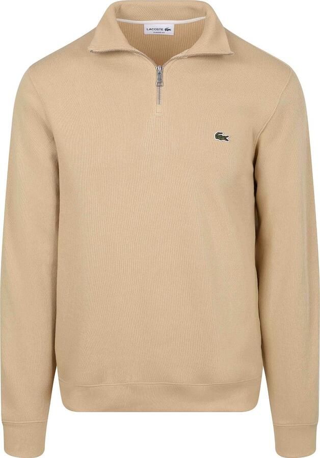 Lacoste Pullover Zipper Beige
