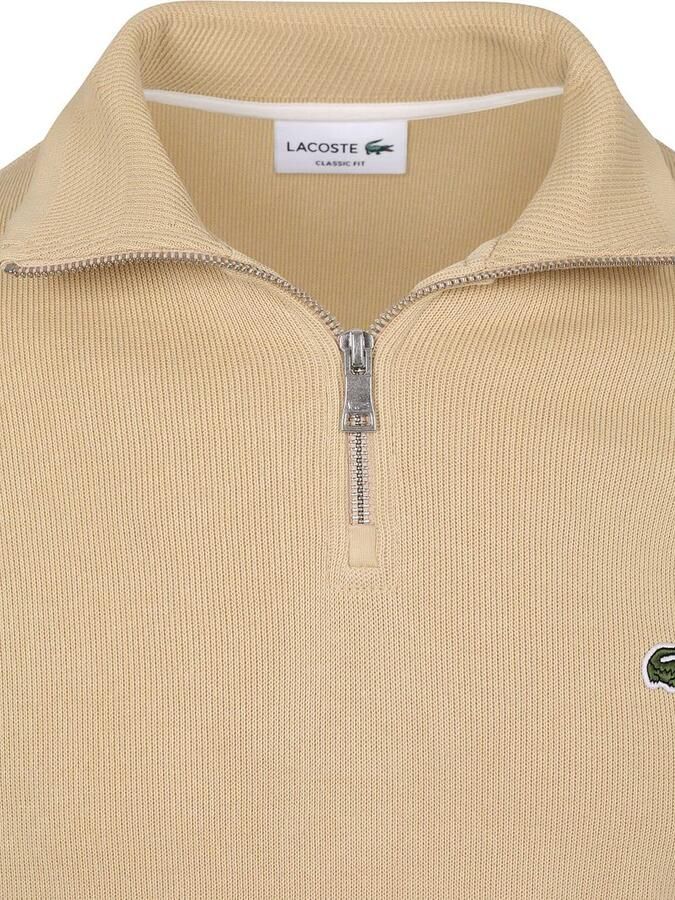 Lacoste Pullover Zipper Beige - Foto 2