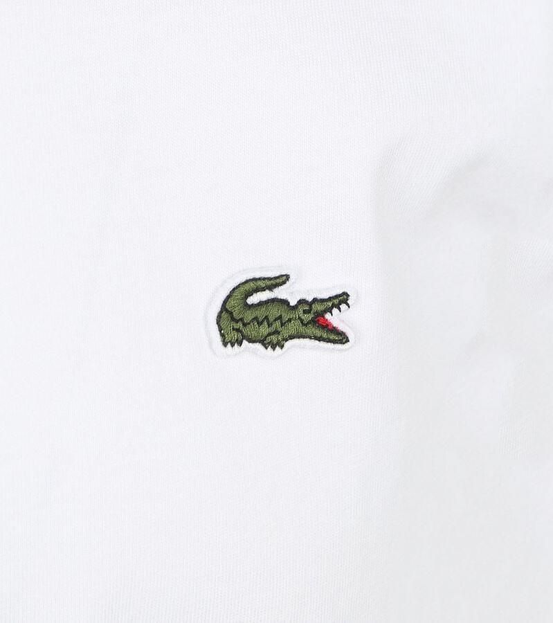 Lacoste Short Sleeved Crew Neck T-shirts Kleding white maat: XXL beschikbare maaten:S M L XL XXL - Foto 7