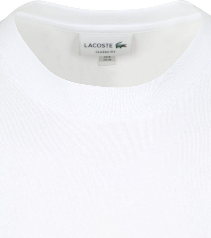 Lacoste Short Sleeved Crew Neck T-shirts Kleding white maat: XXL beschikbare maaten:S M L XL XXL - Foto 13