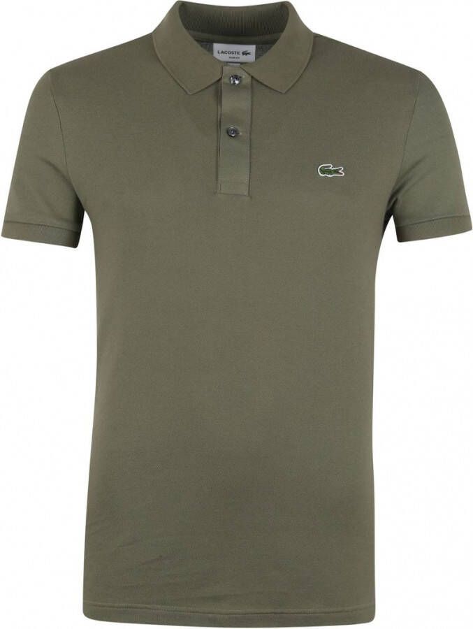 LACOSTE Heren Polo's & T-shirts Original L 12.12 Poloshirt Slim Fit Olijf - Foto 3