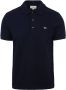 Lacoste Donkerblauw Poloshirt met Korte Mouw Blue Heren - Thumbnail 2