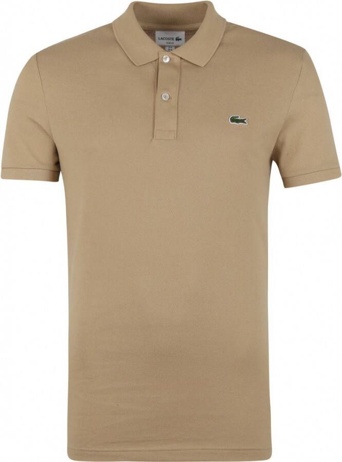 Lacoste Poloshirt Pique Zand
