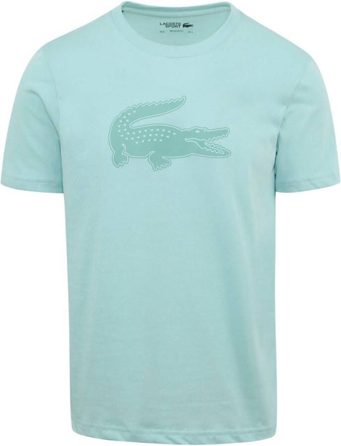 Lacoste Shirt met ronde hals met print