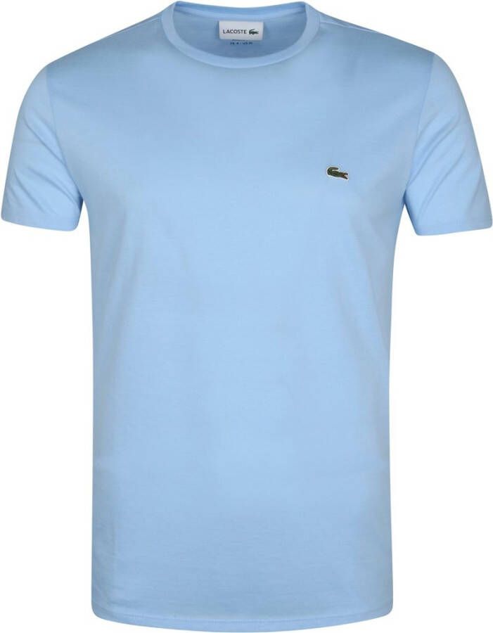 LACOSTE Heren Polo's & T-shirts 1ht1 Men's Tee-shirt 1121 Lichtblauw - Foto 2