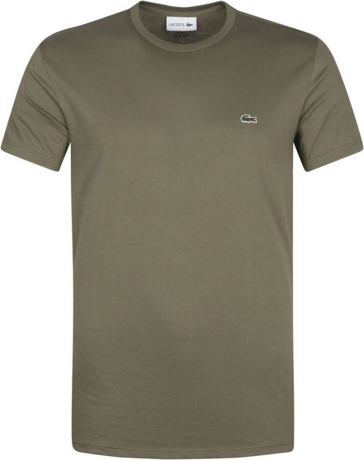 Lacoste T-Shirt Overview Groen