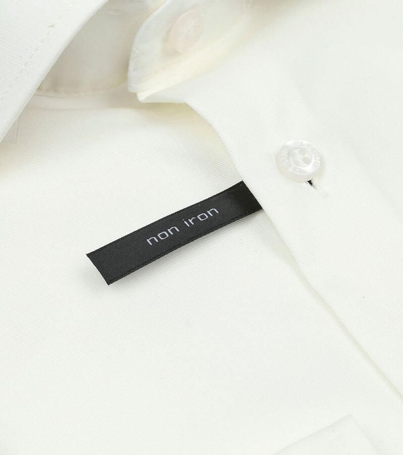 Ledub Trouwoverhemd Slimfit Off-White - Foto 2