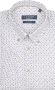 Ledub overhemd korte mouwen normale fit wit geprint katoen - Thumbnail 1