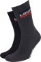 Levi's sokken met logo set van 2 antraciet zwart - Thumbnail 3