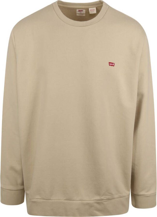 Levi's Sweatshirt Beige Heren