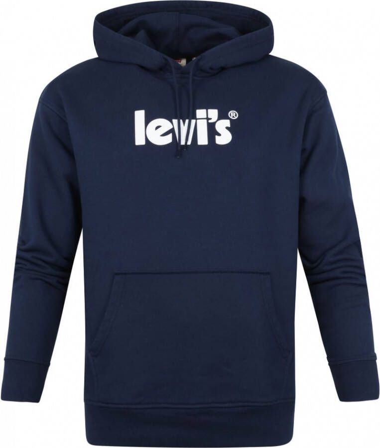 Levi's Graphic Core Hoodie Donkerblauw