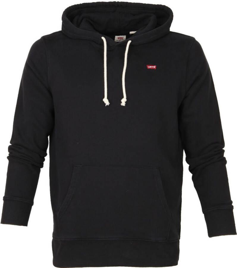 Levi's Hoodie Sweatshirt Klassiek Zacht Comfortabel Casual Black Heren - Foto 4
