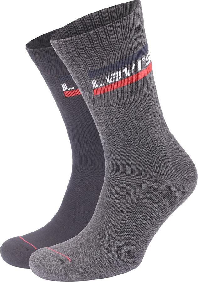 Levi's Sokken LEVIS REGULAR CUT SPRTWR LOGO 2P (2 paar Set van 2) - Foto 2