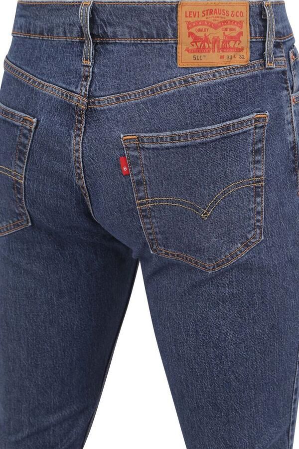 Levi's Slim fit jeans met labeldetail model '511' - Foto 5