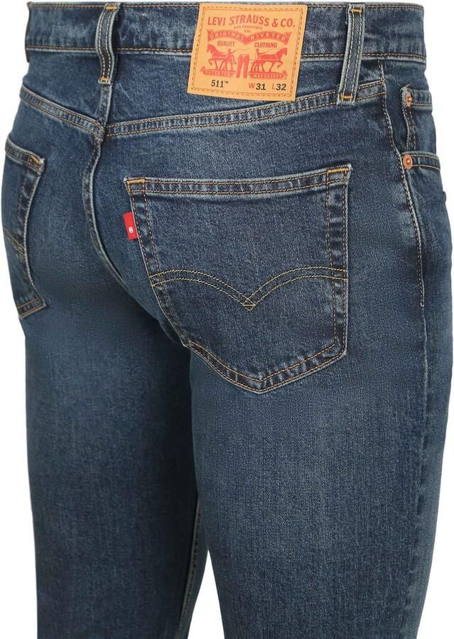Levi's Broek Levis 511 Denim Jeans Navy Blauw - Foto 2