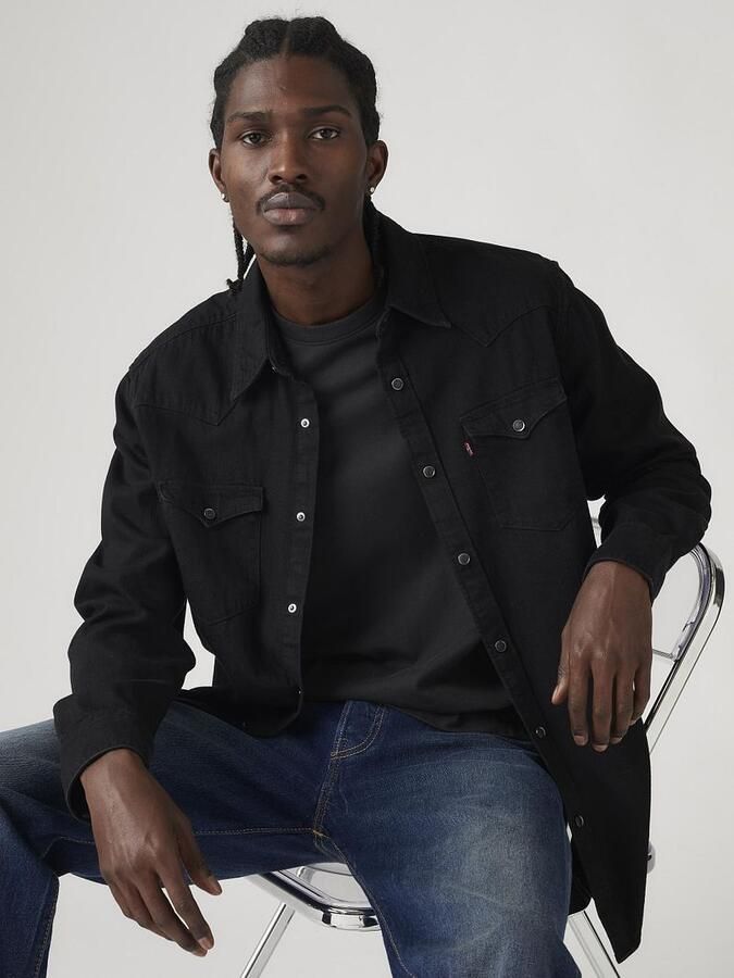 Levi's regular fit jeanshemd van puur katoen model 'BARSTOW WESTERN STANDARD' - Foto 9