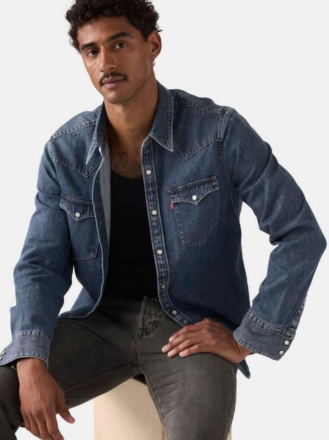 Levi's Regular fit jeansoverhemd van puur katoen model 'BARSTOW WESTERN' - Foto 5