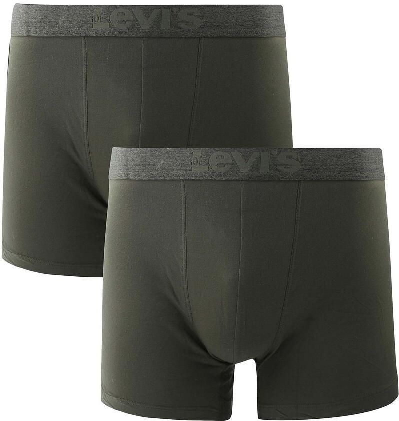 Levi's Boxershort LEVIS MEN MEL WB BOXER BRIEF ORG CO 2P (Set van 2) - Foto 2