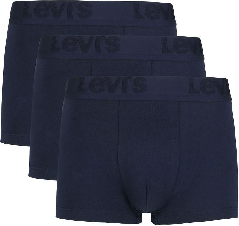 Levi's Boxers Levis Boxershorts 3-Pack Uni Donkerblauw - Foto 3