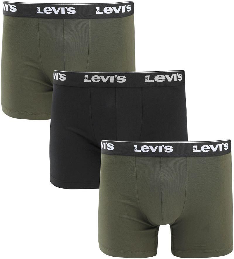 Levi's Boxershort met band met label in een set van 3 stuks