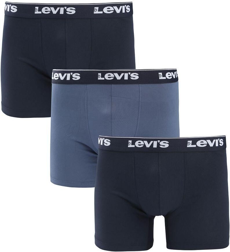 Levi's Boxershort met band met label in een set van 3 stuks