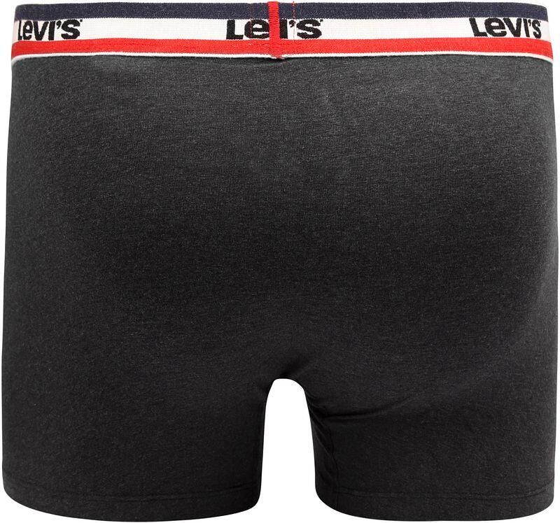 Levi's Boxershort LEVIS MEN SPW LOGO BOXER BRIEF ORG 2P (Set van 2) - Foto 2
