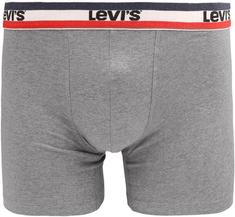 Levi's Boxershort LEVIS MEN SPW LOGO BOXER BRIEF ORG 2P (Set van 2) - Foto 2