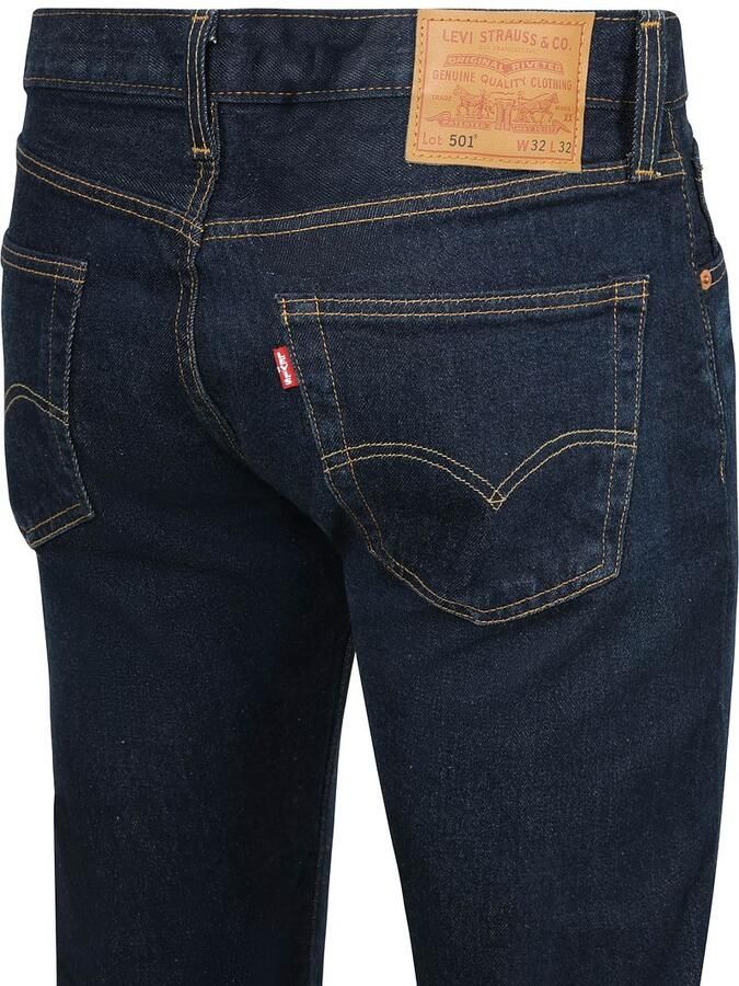Levi's 501 straight leg jeans dark indigo - Foto 5