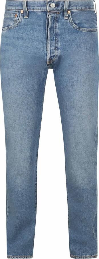 LEVI'S Heren Jeans 501 Levis Original Fit Blauw - Foto 5