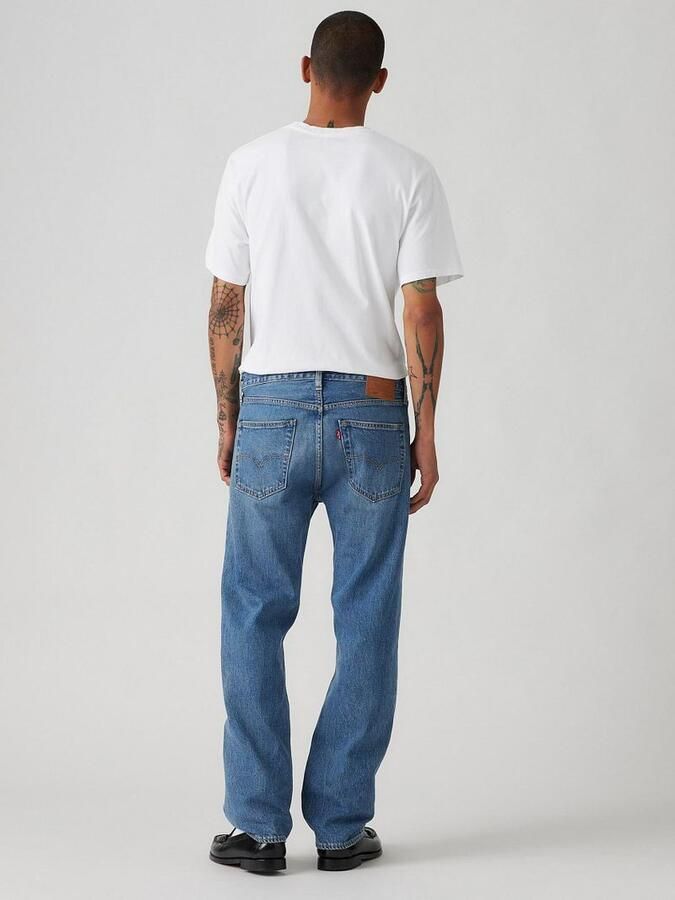 LEVI'S Heren Jeans 501 Levis Original Fit Blauw - Foto 8