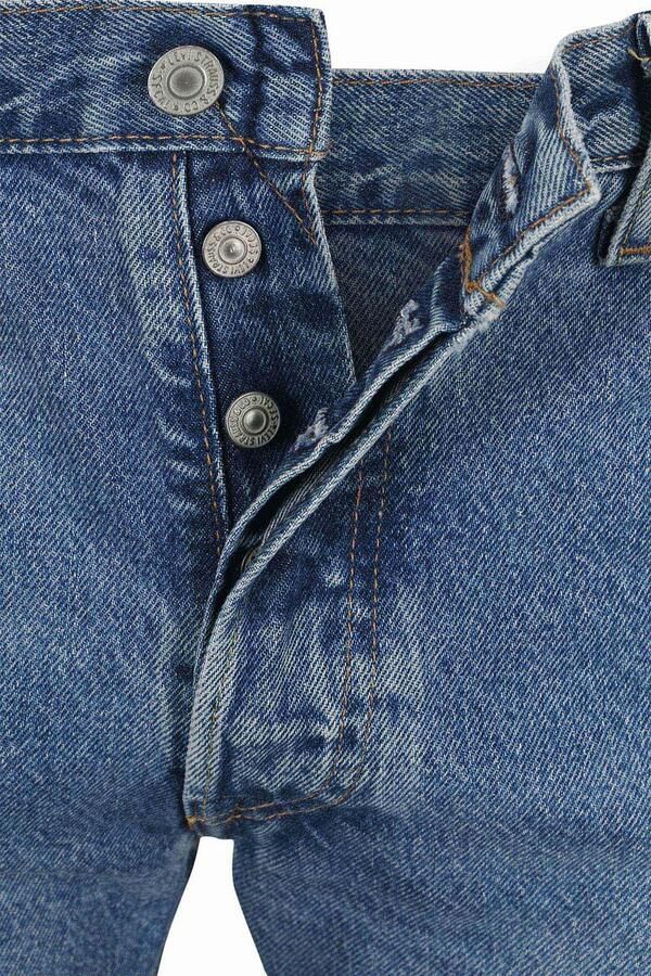 Levi's Regular fit jeans in 5-pocketmodel model '501 CHEMICALS' - Foto 9