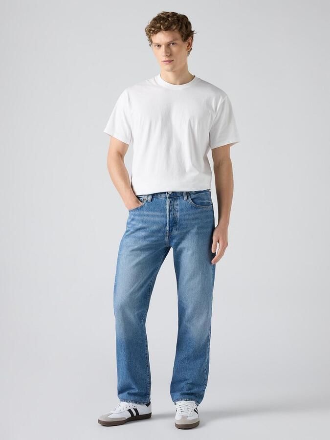 Levi's Regular fit jeans in 5-pocketmodel model '501 CHEMICALS' - Foto 8