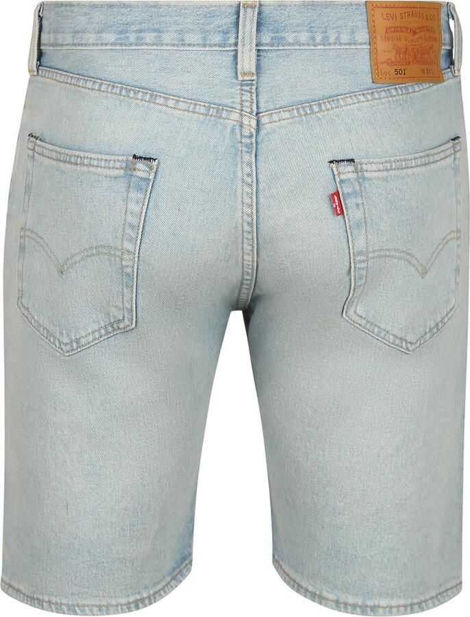 Levi's wide leg fit bermuda in 5-pocketmodel model '501 ' - Foto 2