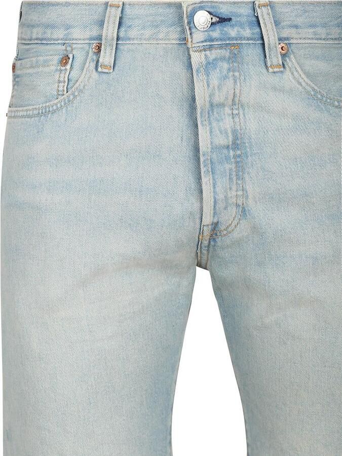 Levi's wide leg fit bermuda in 5-pocketmodel model '501 ' - Foto 2