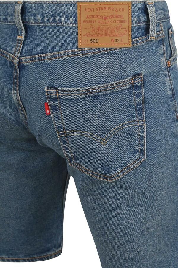 Levi's Korte regular fit jeans in 5-pocketmodel model '501' - Foto 2