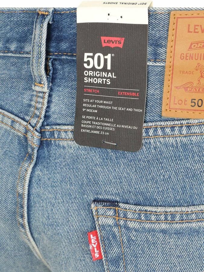 Levi's Bide leg fit bermuda in 5-pocketmodel model '501 ' - Foto 6