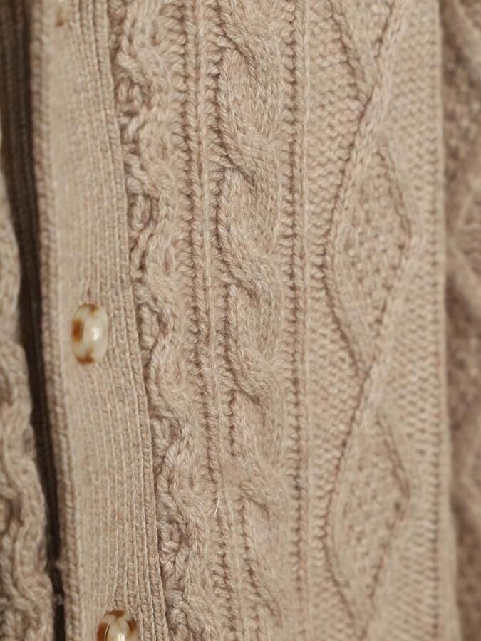Levi's Gebreid jack met kabelpatroon model 'FUNGI HEATHER' - Foto 5