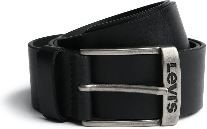 Levi's Leren riem NEW DUNCAN met een gestempeld logo op de gesp - Foto 2