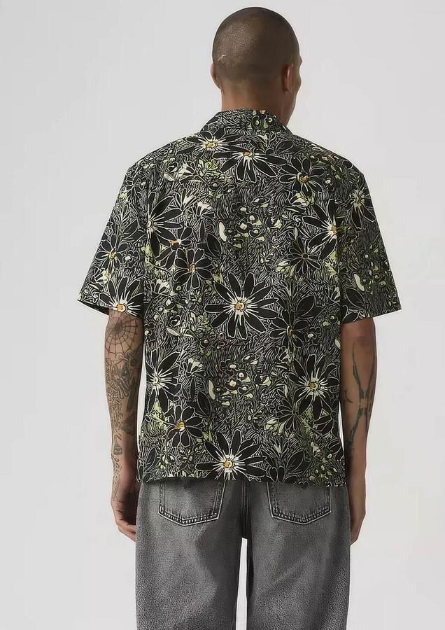 Levi's Short Sleeve Overhemd Sunset Camp Zwart - Foto 4