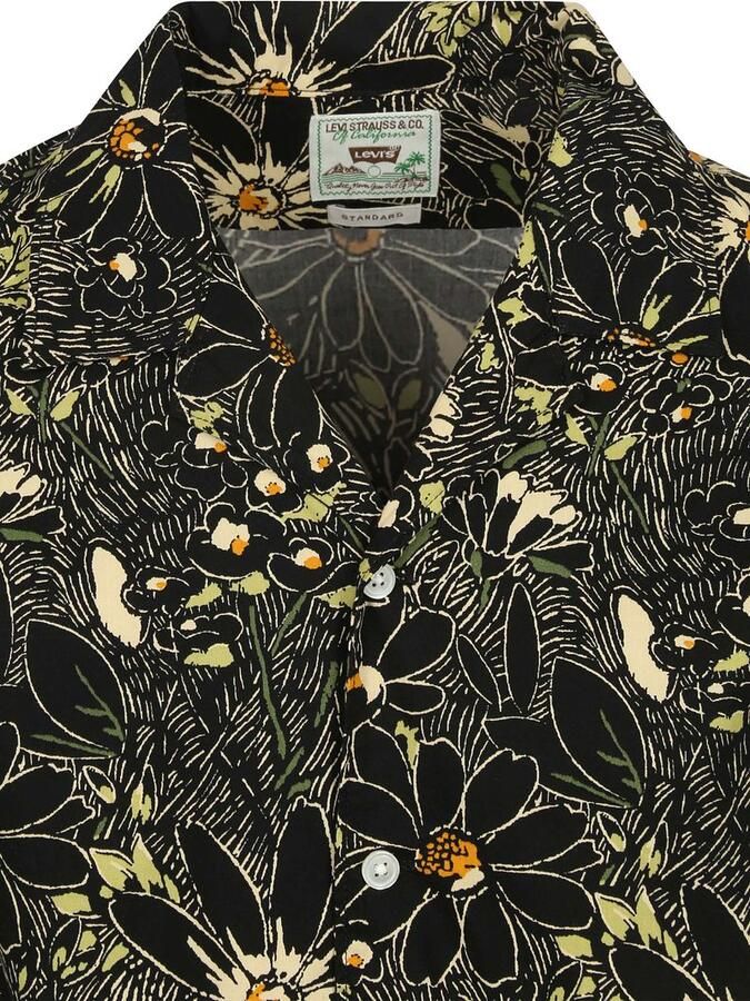 Levi's Short Sleeve Overhemd Sunset Camp Zwart - Foto 2