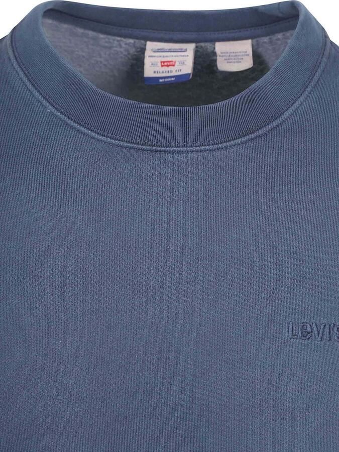 Levi's Sweater Levis A9244 0002 AUTHENTIC CREW-SARGASSO SEA - Foto 11