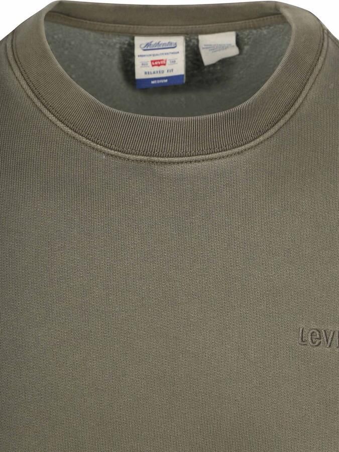 Levi's Sweatshirt met ronde hals en labelstitching - Foto 4