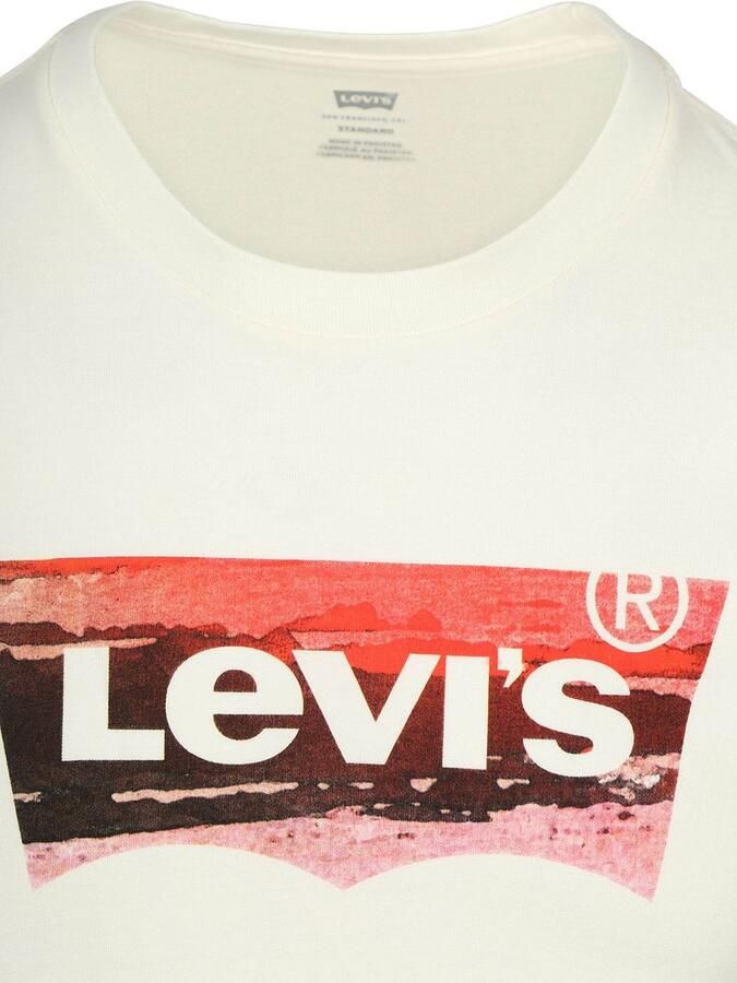 Levi's T-Shirt Graphic Coastal White - Foto 4