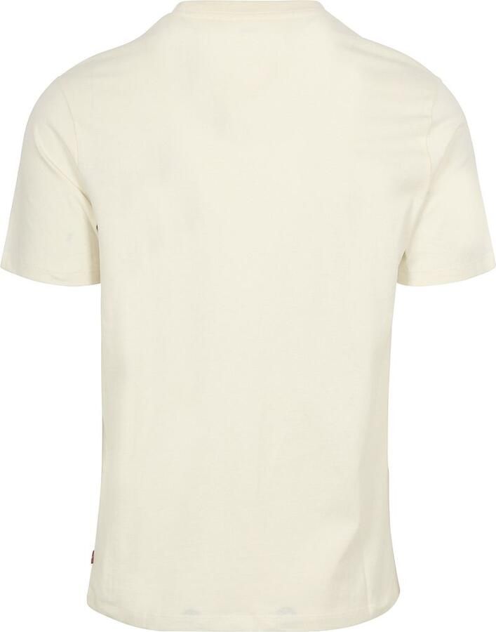 Levi's T-shirt Levis T-Shirt Graphic Logo Bandana Beige - Foto 2