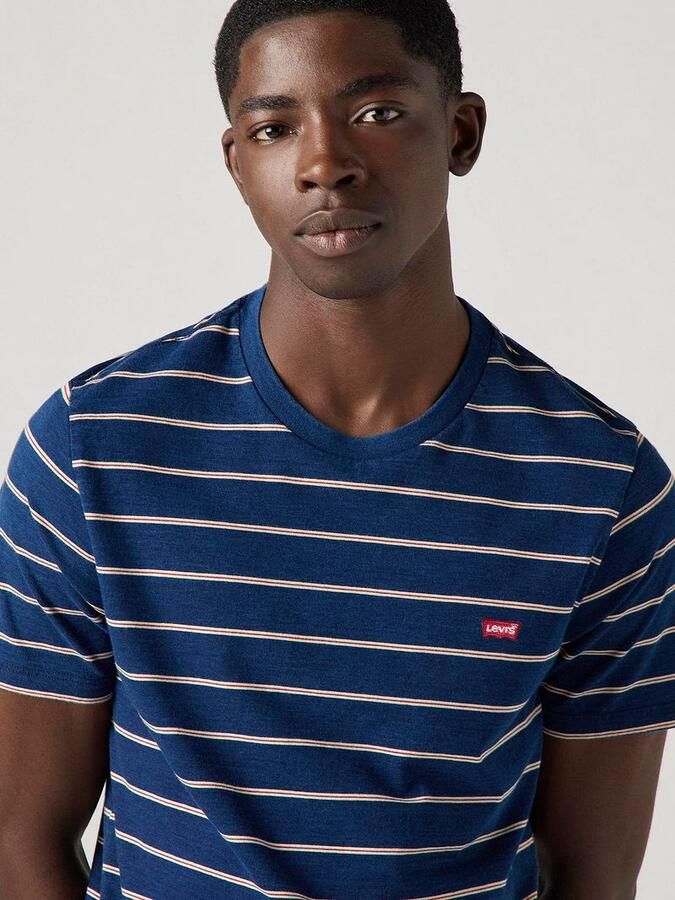 Levi's T-shirt Korte Mouw Levis 56605 0257 ORIGINAL TEE-TAPER STRIPE - Foto 2